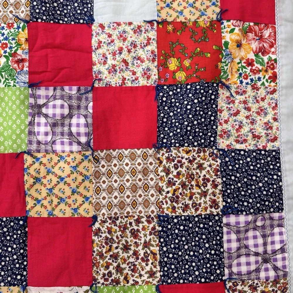Vintage Patchwork Quilt 80